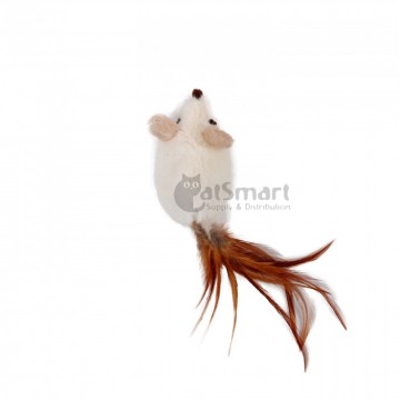 AFP Toy Classic Comfort Feather Tailed Mouse Brown